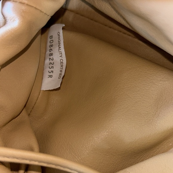 Bottega Veneta Mini Pouch beige color; - Picture 12 of 12